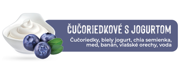 Čučoriedkové s jogurtom Smoothie